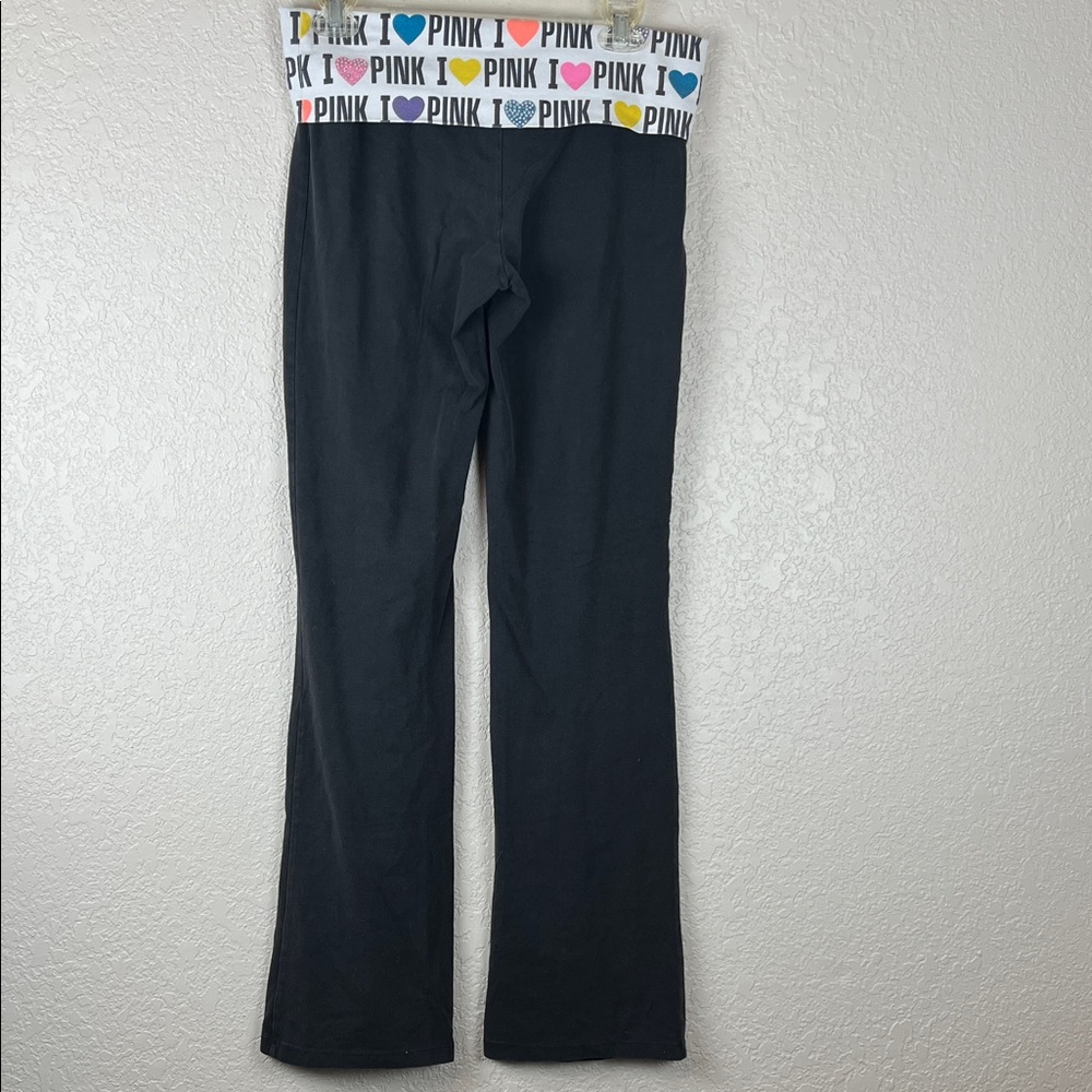 Victorias Secret Pink Folded Waist Pants, Leggings Flared Vintage Y2K Medium - Picture 3 of 7